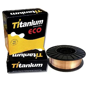 Arame de 1,0mm 15Kg para Solda Mig - TITANIUM-4744