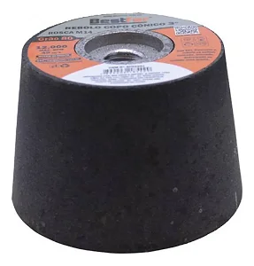 Rebolo Copo Cônico 4 Pol M14 Grão 120 Bestfer