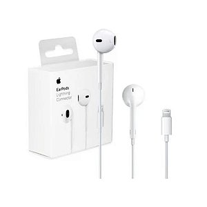 EarPods Apple com conector Lightning