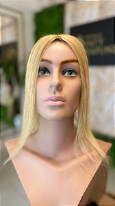 TOPO DE CABELO HUMANO LOIRO 7X14 30 CM 56GR CODTO72