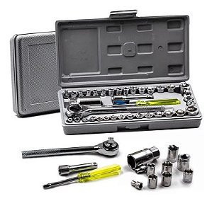 Kit ferramenta 40pecas Le-1908/bom-3906