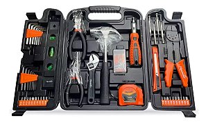 Kit Ferramentas Completo 129 Peças Maleta Profissional