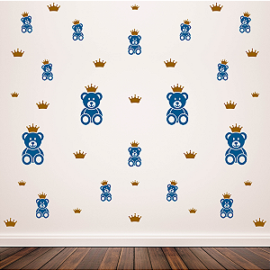 Adesivos de Parede - Ursinho Príncipe