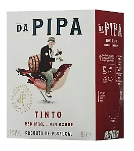 Vinho Bag in Box Da Pipa Tinto 5000 ml