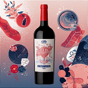 Vinho Argentino Tinto Contraviento Malbec