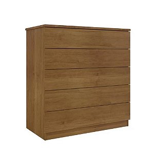 Cômoda TCIL Everest/Premium 5 Gavetas Cinamomo