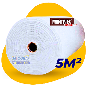5m² Manta Mantatec Vp50 Impermeabilizante p/ Telhados Lajes Telhas