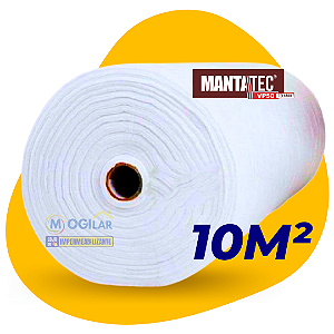 10m² Manta Mantatec Vp50 Impermeabilizante p/ Telhados Lajes Telhas