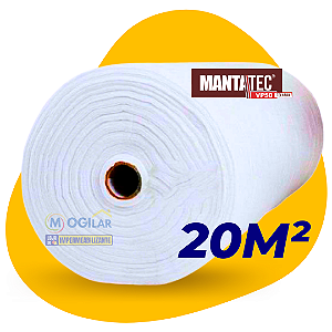 20m² Manta Mantatec Vp50 Impermeabilizante p/ Telhados Lajes Telhas