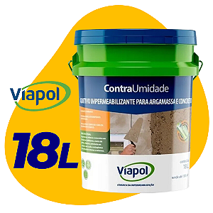 Viacal Aditivo Plastificante para Argamassa 18L - Viapol