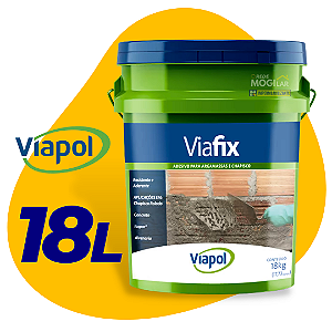 Viafix Chapisco Impermeabilizante 18L - Viapol