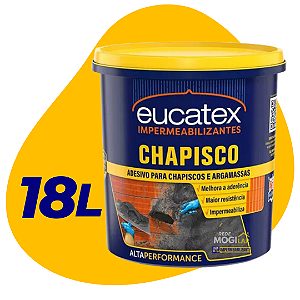 Chapisco Impermeabilizante para 18L - Eucatex
