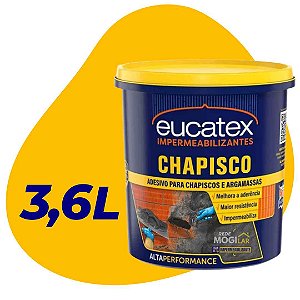 Chapisco Impermeabilizante para 3,6L - Eucatex