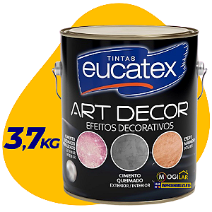 Cimento Queimado Perolizado 5kg Art Decor - Eucatex