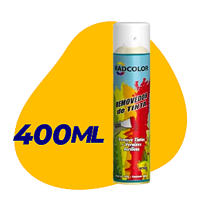 Tinta Spray Removedor de Tintas e Vernizes 400ml - Radcolor