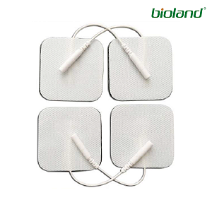 Eletrodo Adesivo Bioland 5x5cm - Pacote com 4 unidades