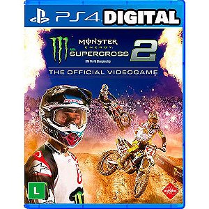 Monster Energy Supercross - The Official Videogame 2 - Ps4 - Midia Digital