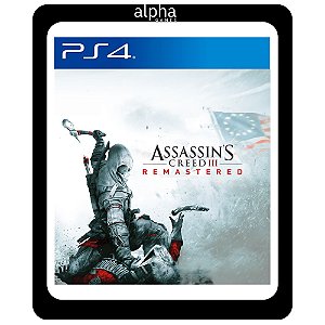 Assassin's Creed 3 III: Remastered PS4 Mídia Digital