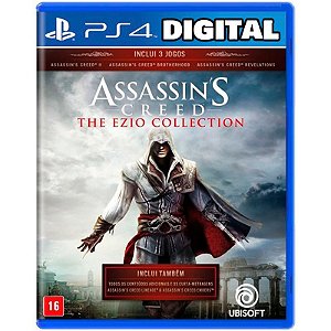 Assassin’s Creed The Ezio Collection - Ps4 - Ps5 Mídia Digital