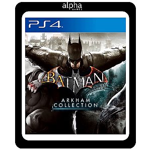 Batman Arkham Collection Ps4 Mídia Digital
