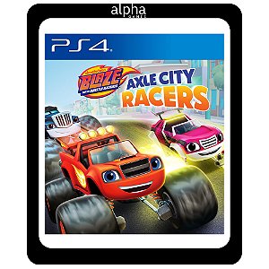 Blaze and the Monster Machines: Pilotos da Cidade Axle PS4 Mídia Digital