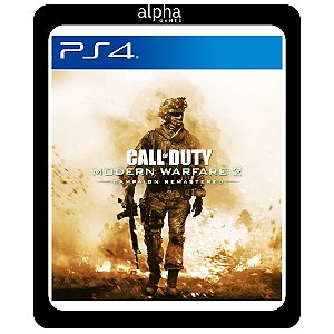 Call of Duty Modern Warfare 2 Campaign Remastered PS4 Mídia Digital