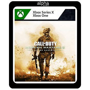 Call of Duty Modern Warfare 2 Campaign Remastered Xbox One Mídia Digital