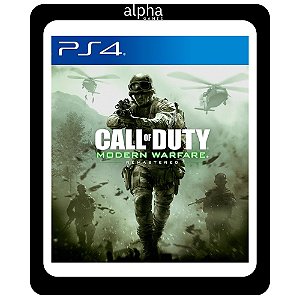 Call of Duty Modern Warfare Remastered PS4 Mídia Digital