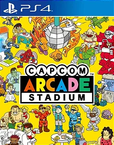 Capcom Arcade Stadium Packs 1, 2, 3 - PS4 Mídia Digital