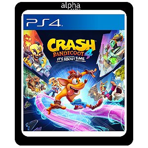 Crash Bandicoot 4 it’s About Time - Ps4 - Mídia Digital