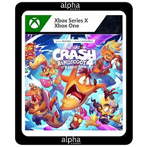Crash Bandicoot 4 Its About Time Xbox One Mídia Digital