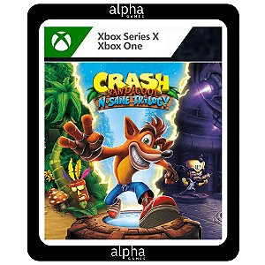 Crash Bandicoot N. Sane Trilogy Xbox One Mídia Digital