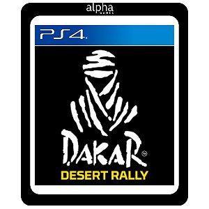 Dakar Desert Rally Ps4 Mídia Digital