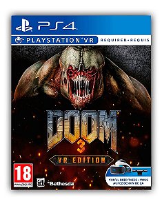 Doom 3 Edição VR PS4 Mídia Digital