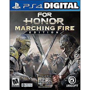 For Honor Marching Fire Edition - Ps4 - Midia Digital