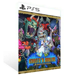 Ghosts n Goblins Resurrection PS5 Mídia Digital