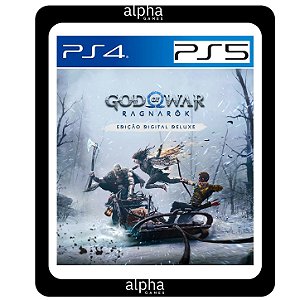 God of War Ragnarök Edição Deluxe PS5 Mídia Digital