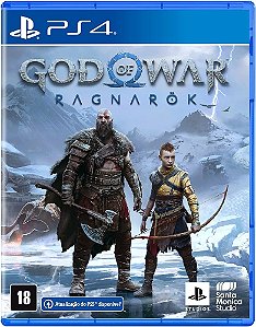 God of War Ragnarök PS4 Mídia Digital