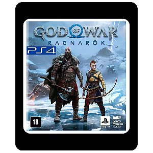 God of War Ragnarök PS4 Mídia Digital