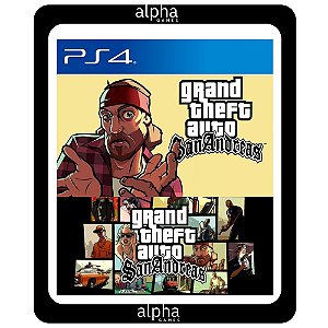 Grand Theft Auto San Andreas PS4 Mídia Digital
