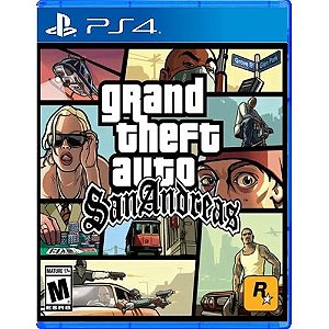 Grand Theft Auto San Andreas PS4 Mídia Digital