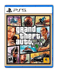 Gta 5 PS5 Grand Theft Auto V (PlayStation 5) Mídia Digital