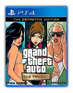 Gta - Grand Theft Auto: The Trilogy The Definitive Edition PS4 Mídia Digital