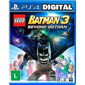 Lego Batman 3 Além De Gotham - Ps4 - Mídia Digital
