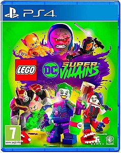 Lego Dc Super Vilões - Ps4 - Mídia Digital