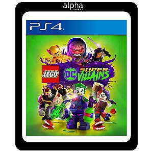 Lego Dc Super Vilões - Ps4 - Mídia Digital