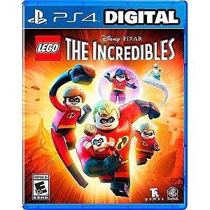 Lego Os Incríveis - Ps4 - Mídia Digital