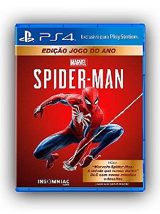 Marvel's Spider-Man - Game of the Year Edition - PS4 - Mídia Digital
