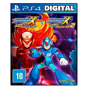 Mega Man Legacy Collection 1 + 2 - Ps4 - Mídia Digital