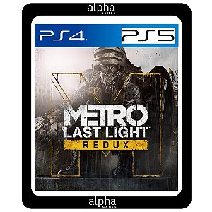 Metro: Last Light Redux PS4 Mídia Digital